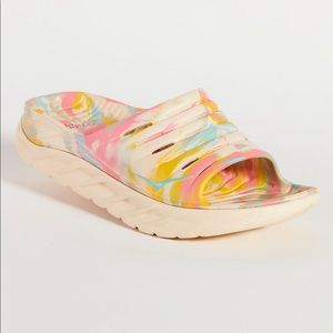 HOKA x Free People Ora Recovery Slides